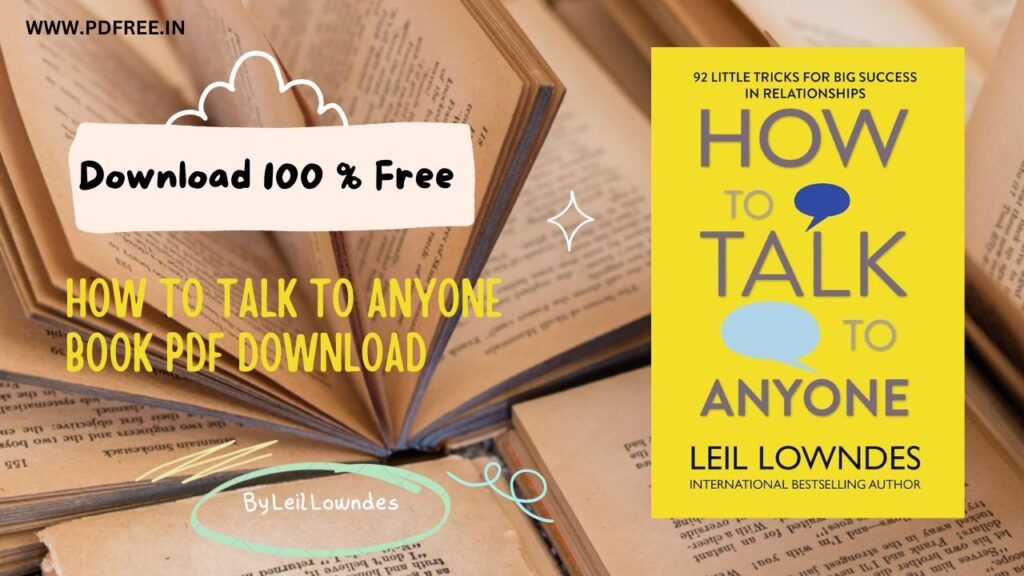 How to Talk to Anyone Book Pdf Download